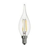 K2 K2LED KES498 4W E14 LED Flamanlı Kıvrık Buji Ampul - Beyaz