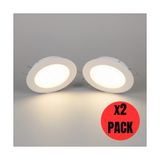 K2 KDL402 Sıva Altı Slim LED Panel 2'Adet 15W (Asma Tavan Aydınlatma) - 4000K - Nature