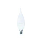 K2 KES206 Kıvrık Uçlu Buji LED Ampul 5W E14 Beyaz Işık (Dekoratif Avize Lambası)