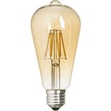 K2 KES605 6W E27 2700K Günışığı ST64 LED Flamanlı Rustik Ampul - Gün Işığı - 1 - 10 W