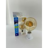 K2 LED Filament Ampul 6W E27 Rustik G95 2700K Gün Işığı 660 Lümen Dekoratif Ampul