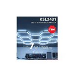 K2 LED SYSTEMS LED T5 ALTİGEN LINEAR ARMATÜR, PETEK GÖRÜNÜM