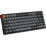 K2 Max%75 Rgb Türkçe Red Switch Kablosuz Alüminyum Çerçeve Karbon Siyah Mekanik Klavye - Çok Renkli