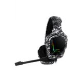 K20 Rgb Isikli Kamuflaj Grey Pro Gaming Kulaklik Pc/Tel/Ps4