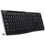 K270 Kablosuz Usb Q Tr Multimedya Siyah Klavye