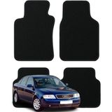 K2Carpet Audi A6 C5 Kasa (1997-2005) Özel Kesim Tam Uyumlu Lüx Oto Halı Paspas - Siyah