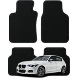 K2Carpet Bmw 1 Serisi F20 Kasa (2012-2019) Özel Kesim Tam Uyumlu Lüx Oto Halı Paspas - Siyah