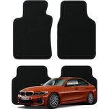 K2Carpet Bmw 3 Serisi G20 Kasa (2018 Sonrası) Özel Kesim Tam Uyumlu Lüx Oto Halı Paspas - Siyah