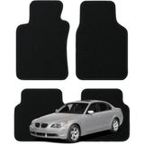 K2Carpet Bmw 5 Serisi E60 Kasa (2003-2010) Özel Kesim Tam Uyumlu Lüx Oto Halı Paspas - Siyah