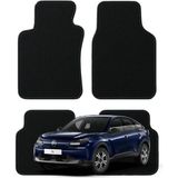 K2Carpet Citroen C4 3. Nesil (2020 Sonrası) Özel Kesim Tam Uyumlu Lüx Oto Halı Paspas - Siyah