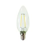 K2LED KES499 LED Flamanlı Bujı Ampul 4W E14 - Beyaz