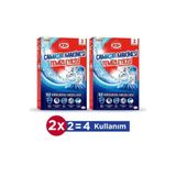K2R Çamaşır Makinesi Temizleyicisi 2'li Set (4 KULLANIMLIK)