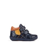 K531 Kifidis-Kids İlk Adım Unisex Çocuk Deri Ayakkabı 19-25 Mavi 20