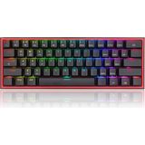 K616 Fizz Pro% 60 3 Modlu Kablolu, 2.4ghz Kablosuz, Bluetooth Mekanik Oyun Klavyesi, 61 Tuşlu Kompa