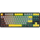 K870T Pro Kablosuz Hot Swap Mekanik Oyun Klavyesi-Rgb - 10 Adet Switch, Tuş ve Switch Sökme Aparatı Hediyeli (K870T Pro Siyah - Blue Switch)