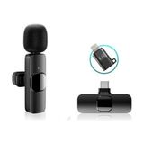 K9-D Type C Lightning Wireless (Kablosuz Mikrofon) Dönüştürücülü Tak Çalıştır Android Tel