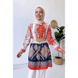 Ka Hijab Etro Desen Tesettür Tunik