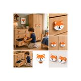 ka tasarım MiniPaws Head Collection Montessori Çocuk Bebek Odası Kulp İkili Set Olarak Satılır