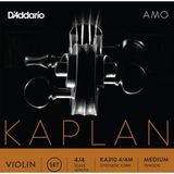 KA310 4/4m Keman Tel Seti, Kaplan Amo, 4/4 Scale, Medıum Tens
