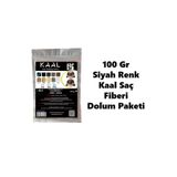 Kaal Sevıch Toppik 100 Gr Siyah ( Black ) Renk Topik Saç Tozu Saç Fiberi Keratin