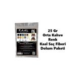 Kaal Sevıch Toppik 25 Gr Orta Kahve ( Med Brown ) Renk Topik Saç Tozu Saç Fiberi Keratin