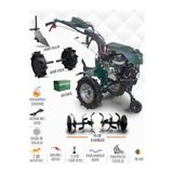 Kaan 280S3 3X1 VİTES, MARŞLI, DEMİR TEKER, PULLUK