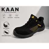 Kaan Ayakkabı Kaan Zevorx Spor S1 Yazlık Iş Güvenliği Ayakkabısı - Sarı - Siyah