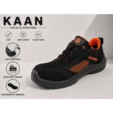 Kaan Ayakkabı Kaan Zevorx Spor S1P Yazlık Iş Güvenliği Ayakkabısı - Siyah - Turuncu
