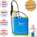 Kaan K16A Kollu Ilaçlama Pompası 16 Lt Mekanik Pompa