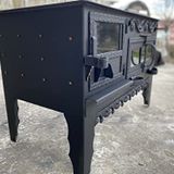 KAAN KUZİNE DÖKÜM IZGARALI KUZİNE SOBA ODUN KÖMÜR SOBASI EL YAPIMI RİZE KUZİNESİ FIRINLI KUZİNE SOBA