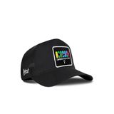 Kaan Lisanslı Siyah Trucker Şapka