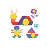 kaan oyuncak 125 Parça Puzzle Tangram