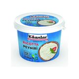 Kaanlar 2,5 Kg Ricotta Peynir Yarım Yağlı Sürülebilir Tatlı İçin Uygun Ricotta Peynir - 2250 gr