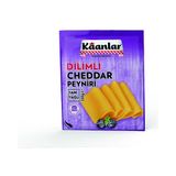 Kaanlar Cheddar Dilimli Peynir 250GR Tam Yağlı Kolay Eriyen Dilimlenmiş Burger-Et-Sandviç Cheddar Peyniri - 250 gr