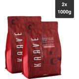 Kaave Roastery Crema Gusto Espresso Çekirdek Kahve 1.000 gr x 2 Paket - 1 kg