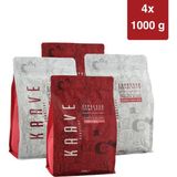 Kaave Roastery Esspresso Grande Gusto 1000 gr ( 2 Adet ) + Esspresso Crema Gusto 1000 gr ( 2 Adet) 4 'lü Tanışma Paketi - Çekirdek Kahve - 4 Adet