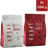 Kaave Roastery Esspresso Grande Gusto 1000 gr + Esspresso Crema Gusto 1000 gr 2 'li Tanışma Paketi - Çekirdek Kahve - 2 Adet