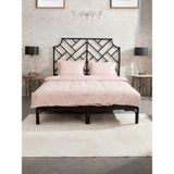 Kaay Pamuk Saten Yastık Kılıfı Dahil Nevresim Seti Çift Kişilik 200x220 Pudra - 200 x 220 cm