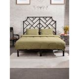 Kaay Premium Lastikli Çarşaf Dahil Nevresim Takımı Çift Kişilik 200 x 220 cm Yağ Yeşili