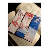 KAAZ DESIGN Japon Sakura Ağaçları Kitap Ayracı 3’lü Set 3D Baskı