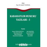 Kabahatler Hukuku Yazıları - 1