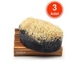 Kabak Lifli El Yapımı Doğal Ruşur Taşı Sabunu 120 G x 3 Adet