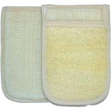 Kabak Lifli Kese Banyo Eldiveni–çift Taraflı Vucüt Kesesi Peeling ELDIVEN,15X23 Cm,exfoliating Rovin Kumaş, Cilt Temizleyici Yenileyici Canlandırıcı Etki, Selülit Karşıtı,hücre Yenileme