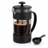 Kabakoz French Press 350ml - Kaşık Dahil Pot, Filtre Kahve Bitki Çayı Ihlamur Kuşburnu Sürahisi, Çay Demleme Seti