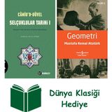 Kabalcı Yayınevi Camiu'd-Düvel - Selçuklular Tarihi 1 + Geometri + Dünya Klasiği Hediye - Hayır