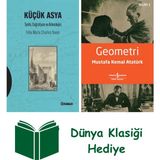 Kabalcı Yayınevi Küçük Asya - Tarihi Coğrafyası ve Arkeolojisi + Geometri + Dünya Klasiği Hediye - Hayır