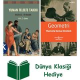 Kabalcı Yayınevi Yunan Felsefe Tarihi 6. Cilt - Aristoteles - Bir Buluşma + Geometri + Dünya Klasiği Hediye - Hayır
