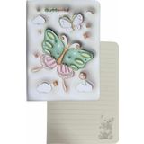Kabartmalı Not Defteri 1 Adet 96 Yaprak Çizgili Sukuşi Hatıra Defteri Squishy Kız Modeli Hatıra Anı Defteri 13X18 Cm
