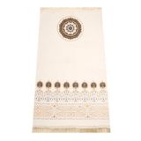 Kabe Desenli Ultra Plus Krem Şönil Seccade 11
