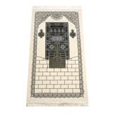 Kabe Desenli Ultra Plus Krem Şönil Seccade 16